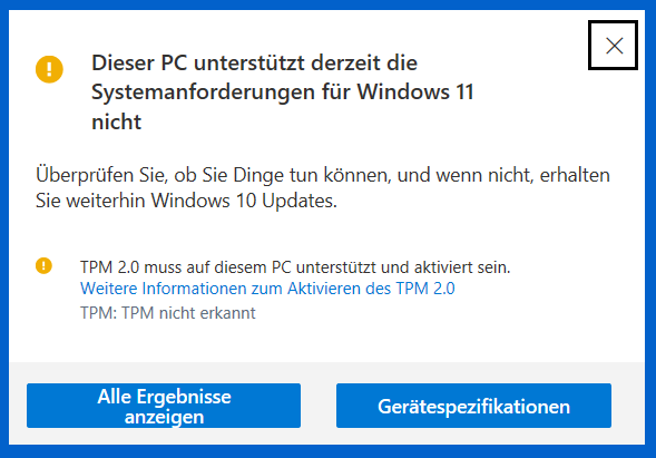 Windows 11 Update einfach und sicher von Windows 10 installieren - PC Health Check TPM 2.0