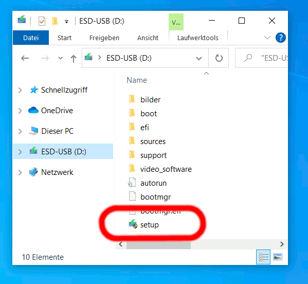 Windows 11 installieren - Prozessor wird nicht unterstützt - Windows 11 Setup starten von USB-Stick