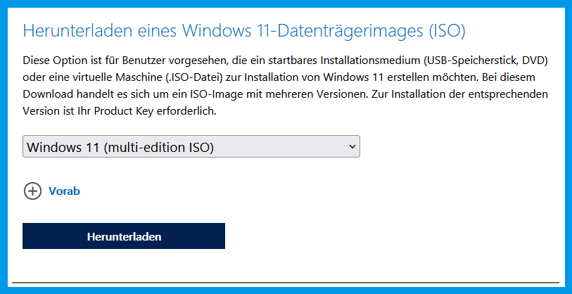 Windows 11 auf USB-Stick installieren - To Go erstellen - Download
