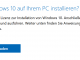 Windows Media Creation Tool - Windows 10 USB-Stick erstellen