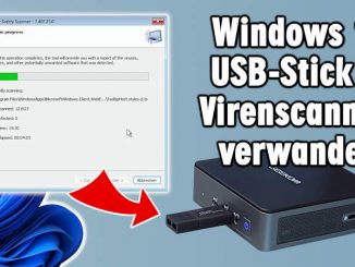 Windows 11 USB-Stick in Virenscanner verwalten