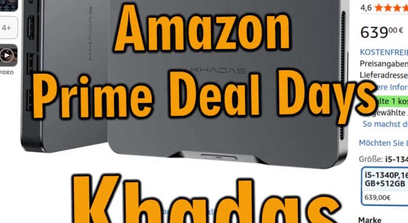 Khadas Rabatt-Aktion Coupon-Codes an Amazon Prime Deal Days 2025