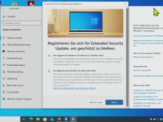 Windows 10 ESU - jetzt aktivieren - Updates bis 2026