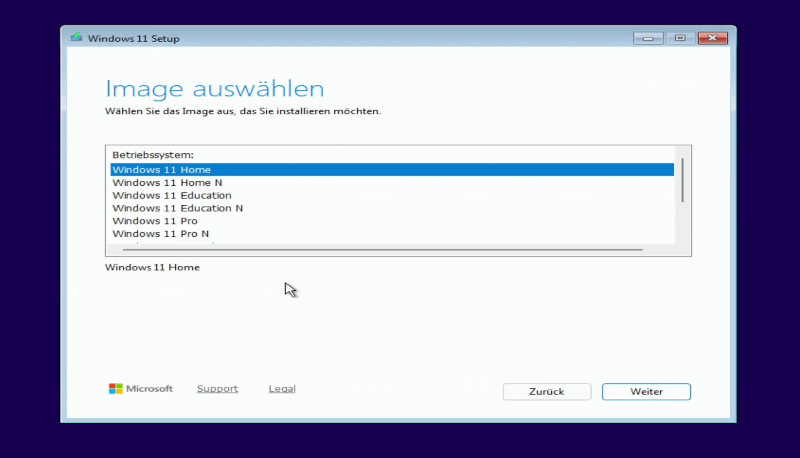Windows 11 auf altem PC installieren - Windows Home, Pro oder Education