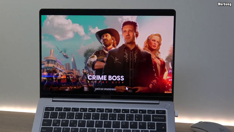 GEEKOM GeekBook X14 Pro Ultrabook - Gaming ohne Probleme